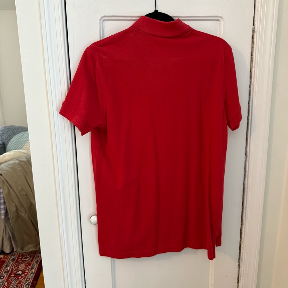 Brooks Brothers men's red slim fit performance pique polo shirt - Picture 6 of 6